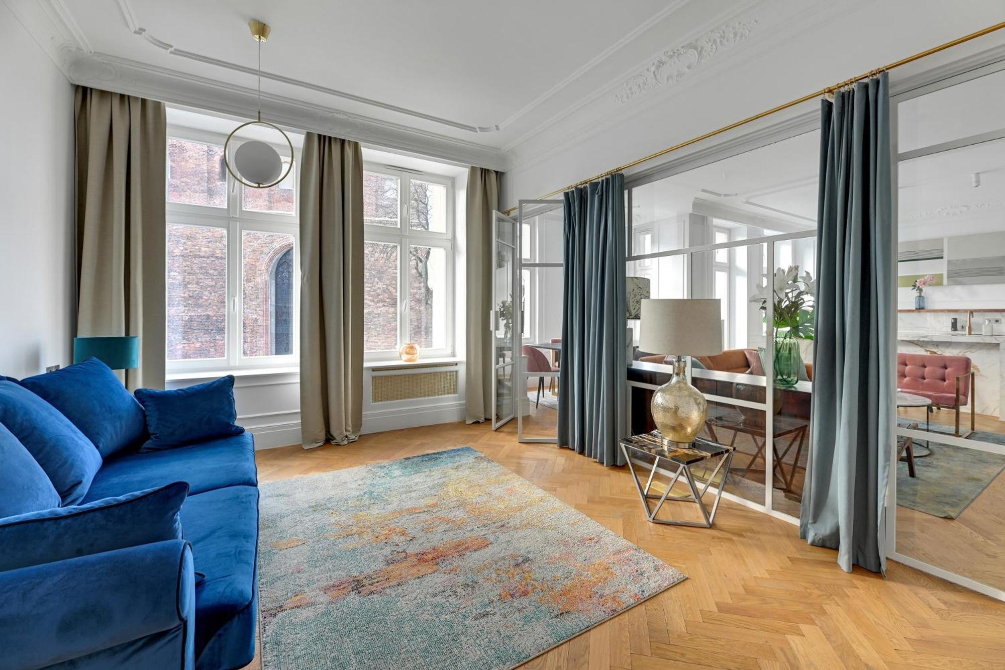 Апартаменты Blue Mandarin Old Town Гданьск Номер фото